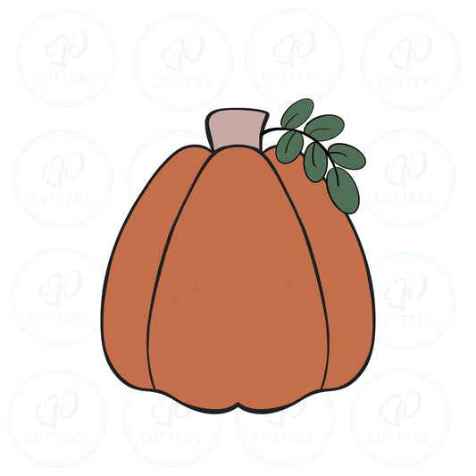 Nugget Pumpkin Cookie Cutter - Periwinkles Cutters