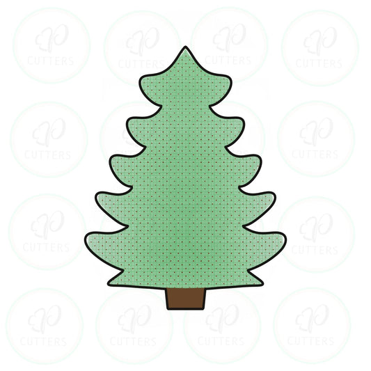 Olivewood Inspired Tree Cookie Cutter - Periwinkles Cutters