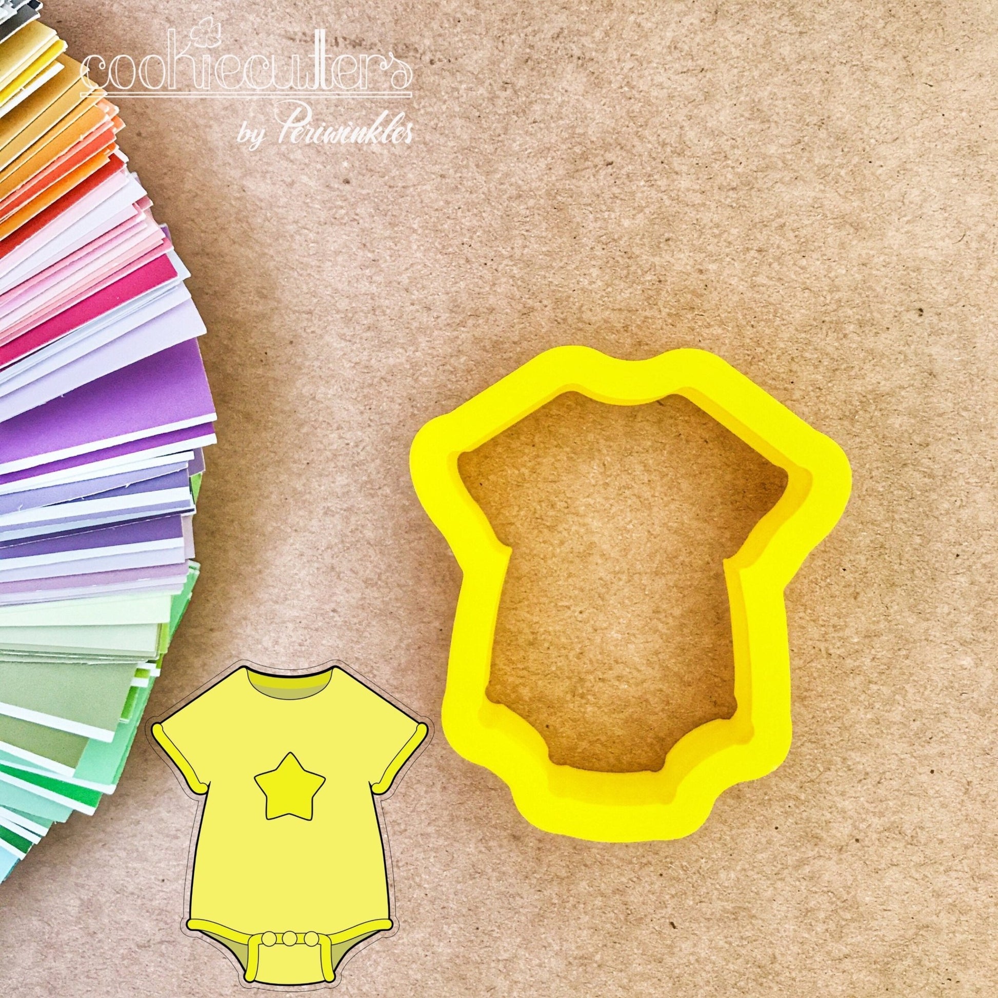 Onesie Cookie Cutter - Periwinkles Cutters