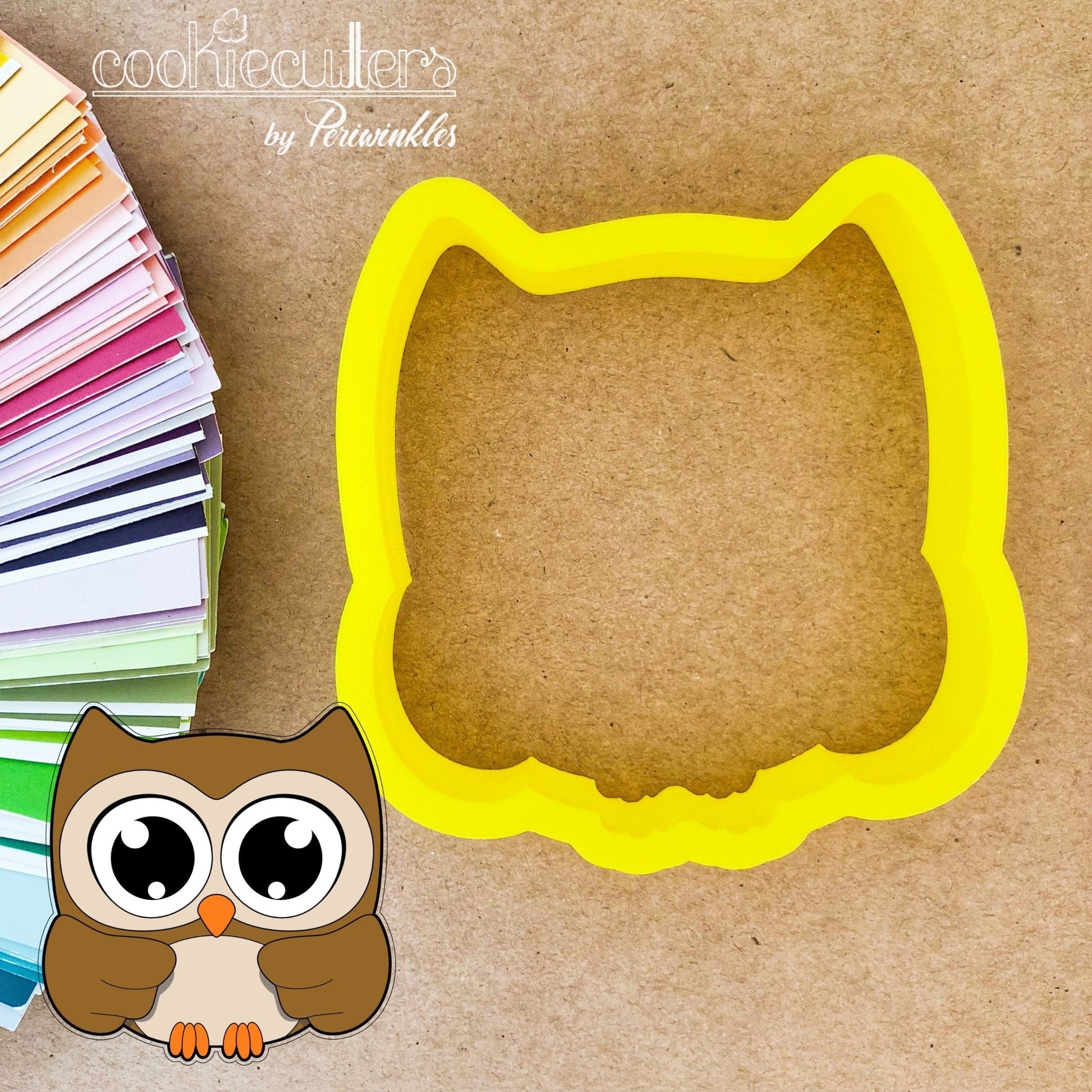 Owl Cookie Cutter - Periwinkles Cutters