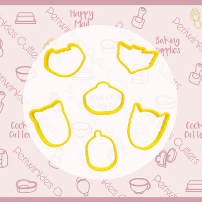 Pajama Mask Cookie Cutter - Periwinkles Cutters