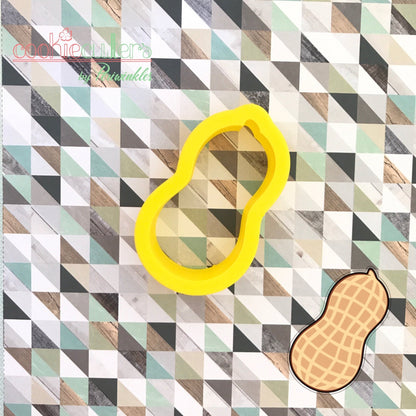 Peanut Cookie Cutter - Periwinkles Cutters