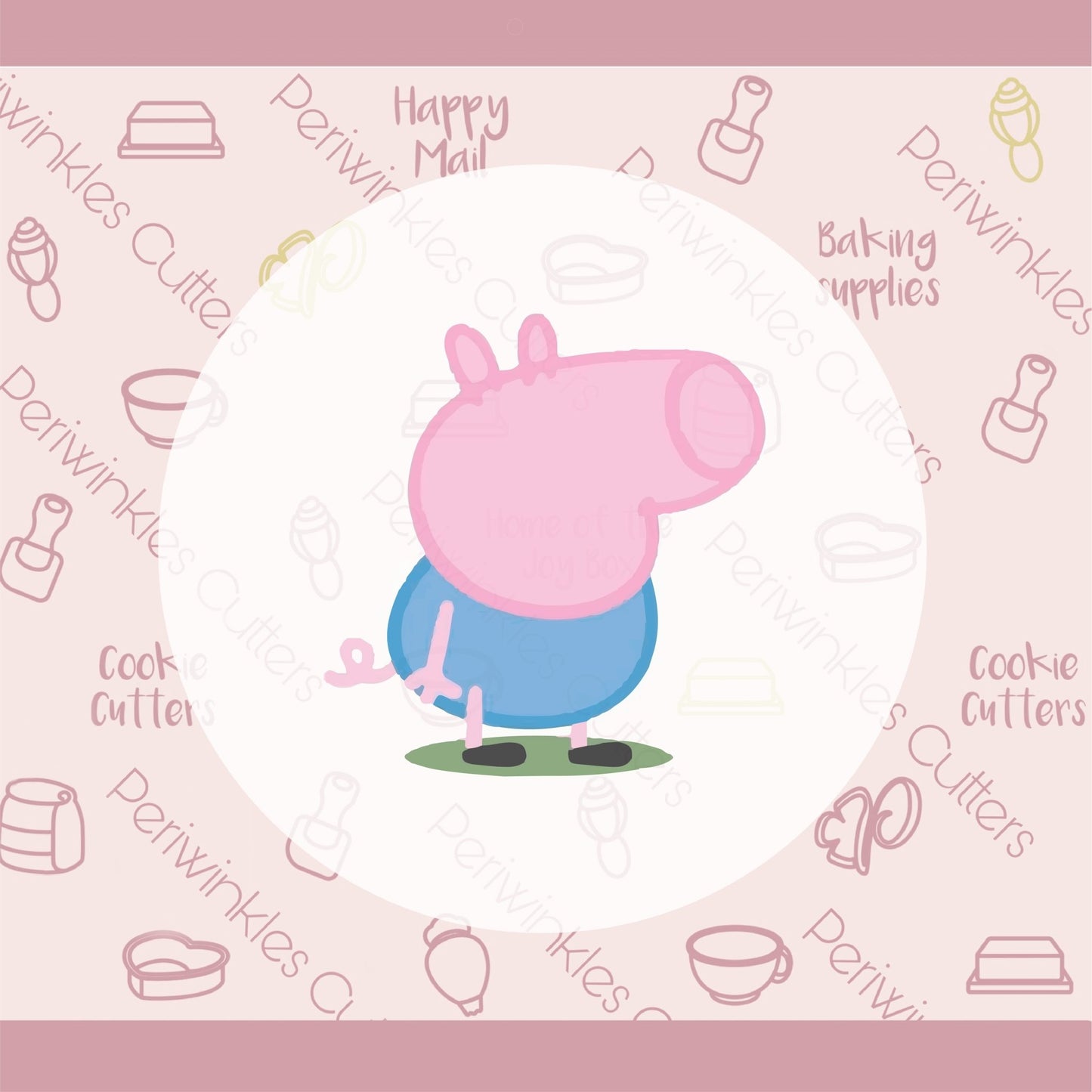 Pig Boy Cookie Cutter - Periwinkles Cutters