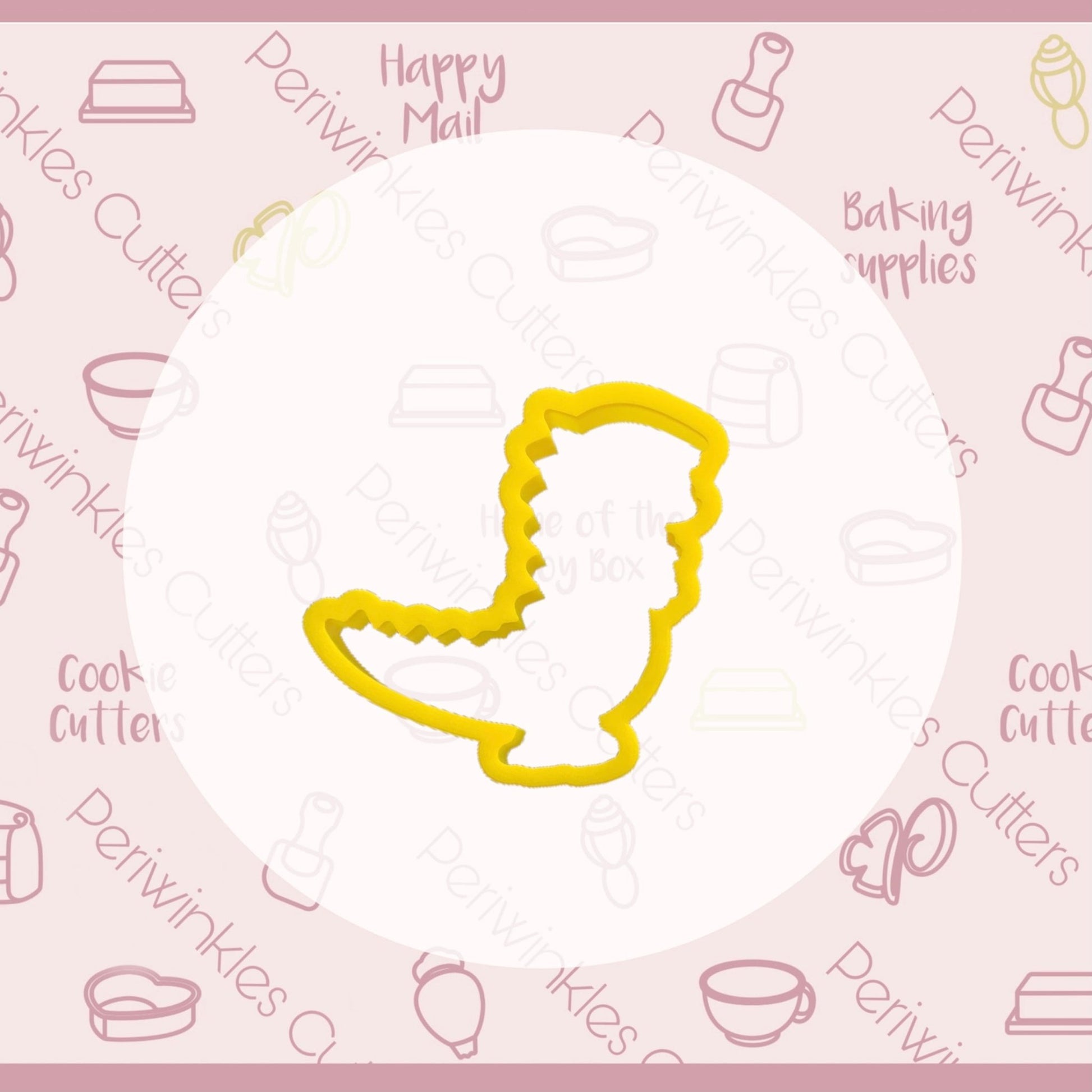 Pig Dinosaur Cookie Cutter - Periwinkles Cutters