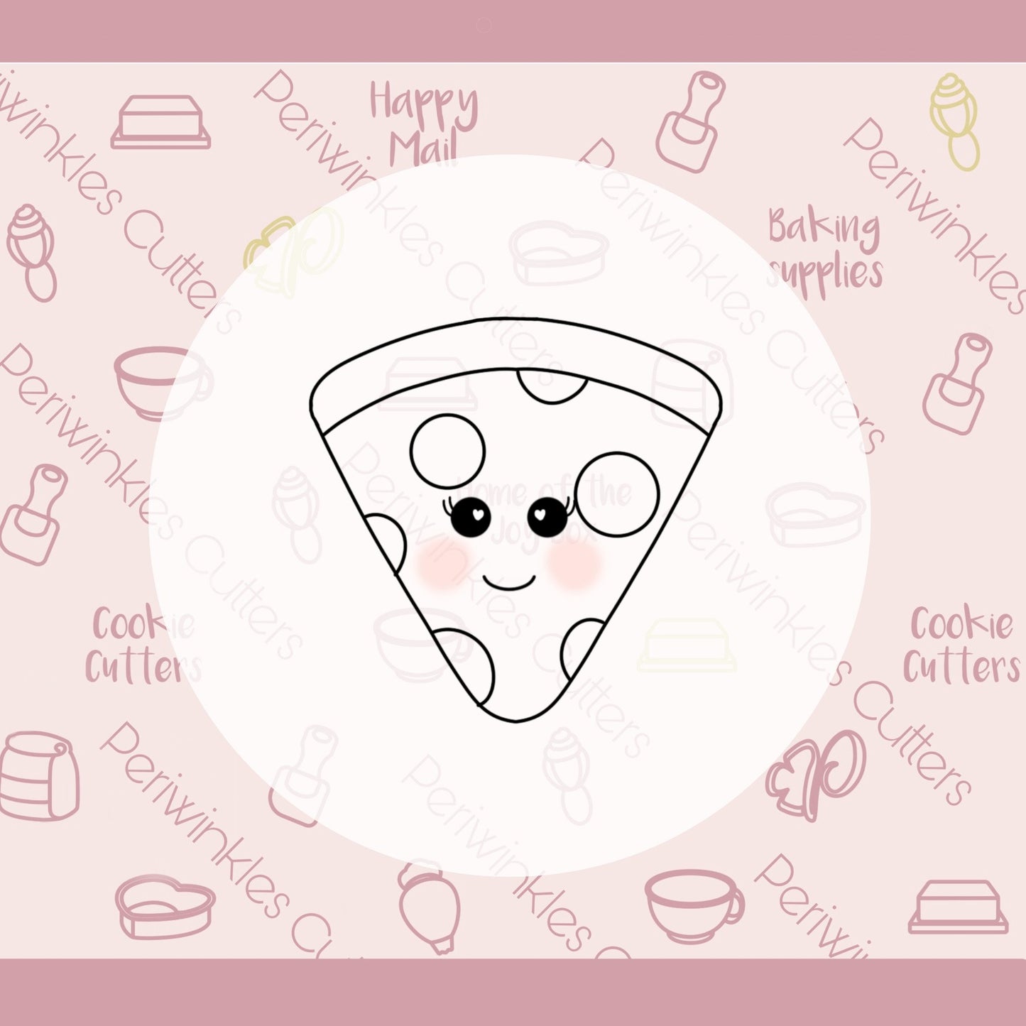 Pizza and Soda 2021 Cookie Cutter - Periwinkles Cutters