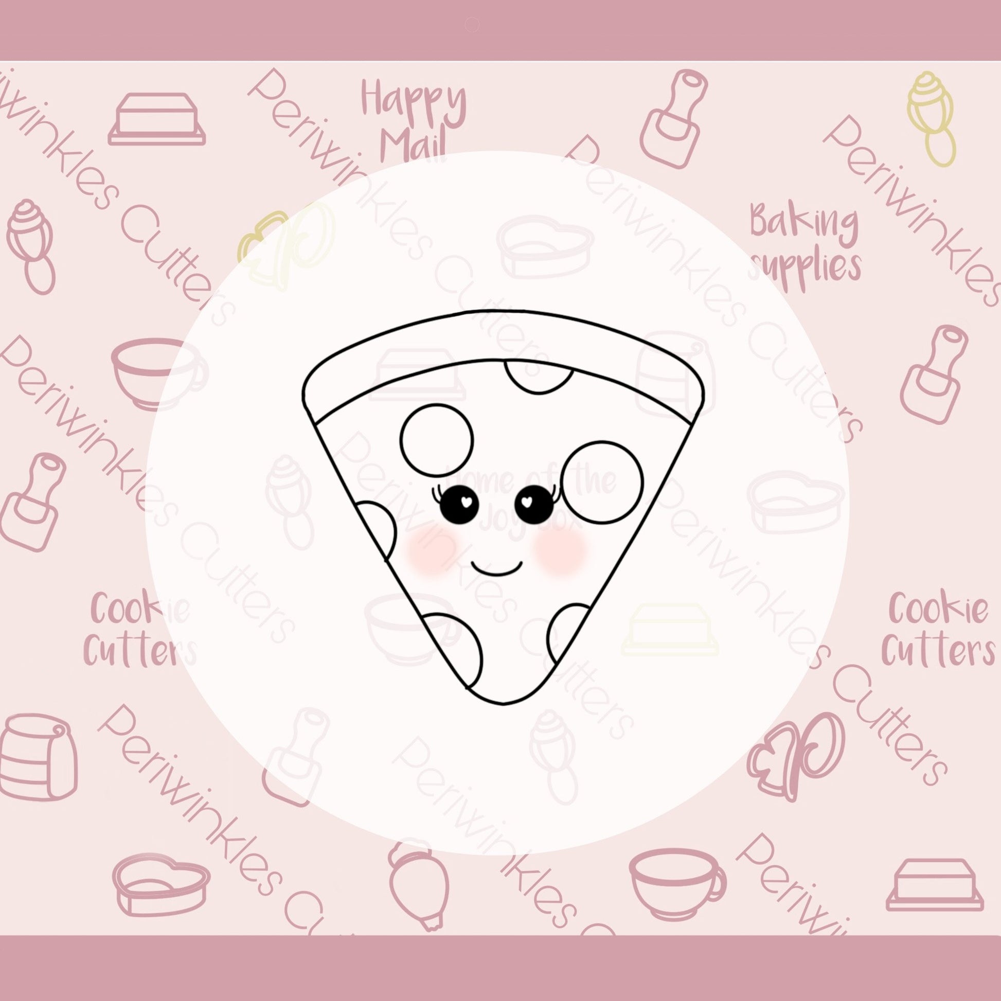 Pizza and Soda 2021 Cookie Cutter - Periwinkles Cutters