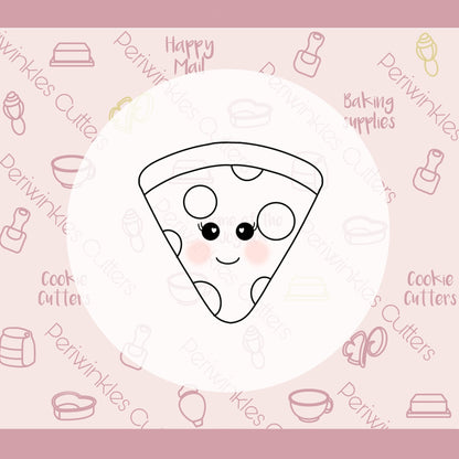 Pizza and Soda 2021 Cookie Cutter - Periwinkles Cutters