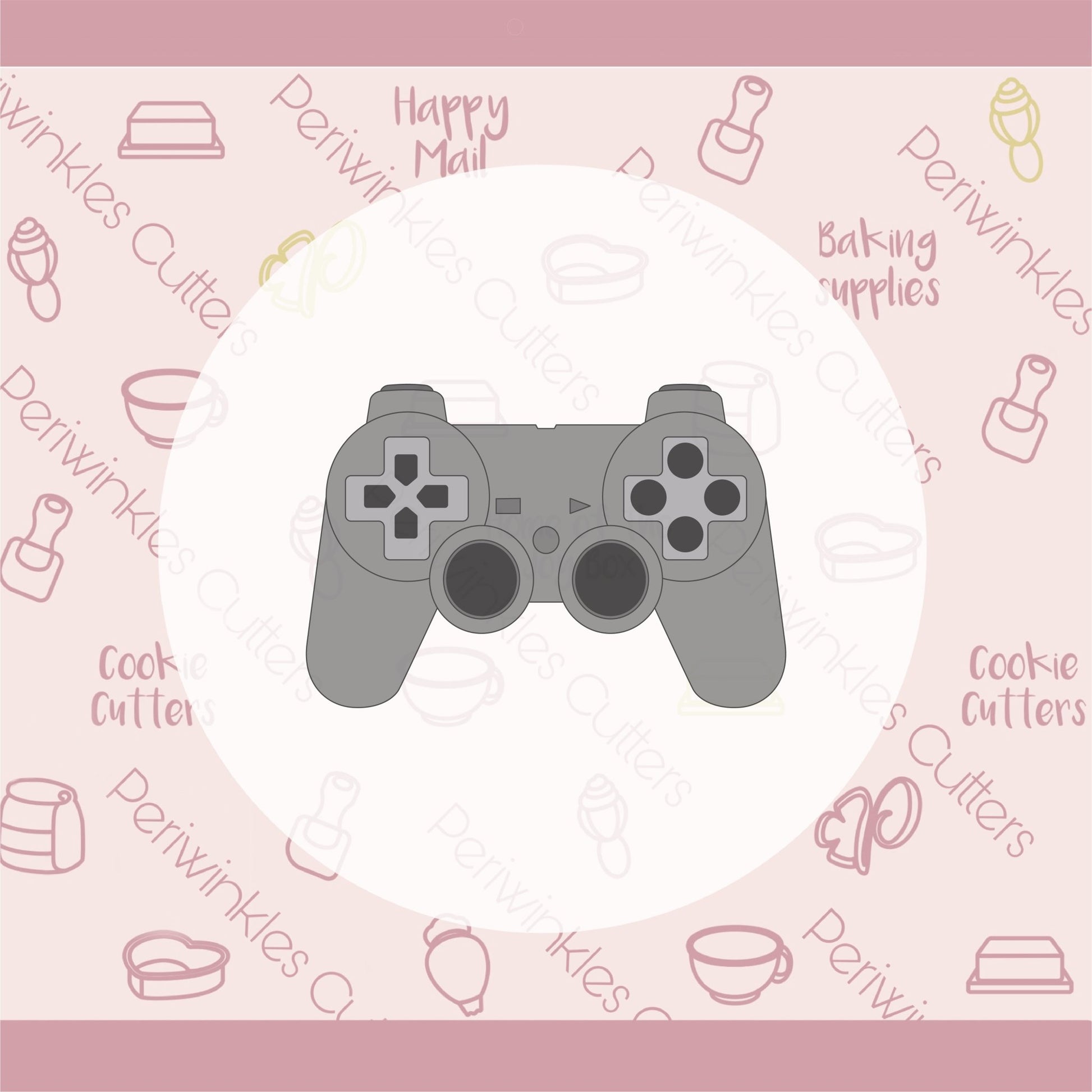 Play Controller Cookie Cutter - Periwinkles Cutters
