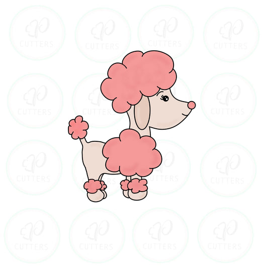 Poodle Dog 1 Cookie Cutter - Periwinkles Cutters