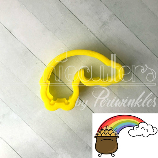 Pot of Gold Rainbow Cookie Cutter - Periwinkles Cutters