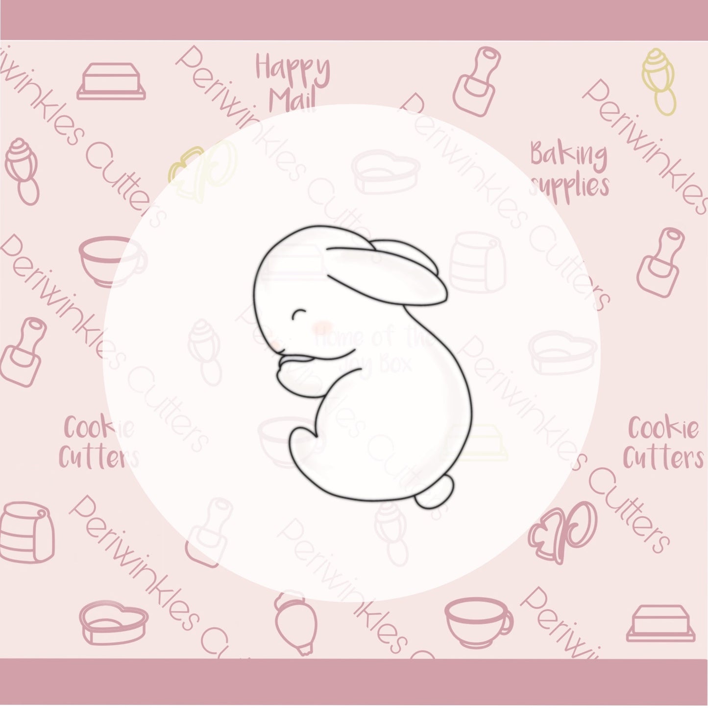 Praying Bunny Set of 2 Cookie Cutter - Periwinkles Cutters