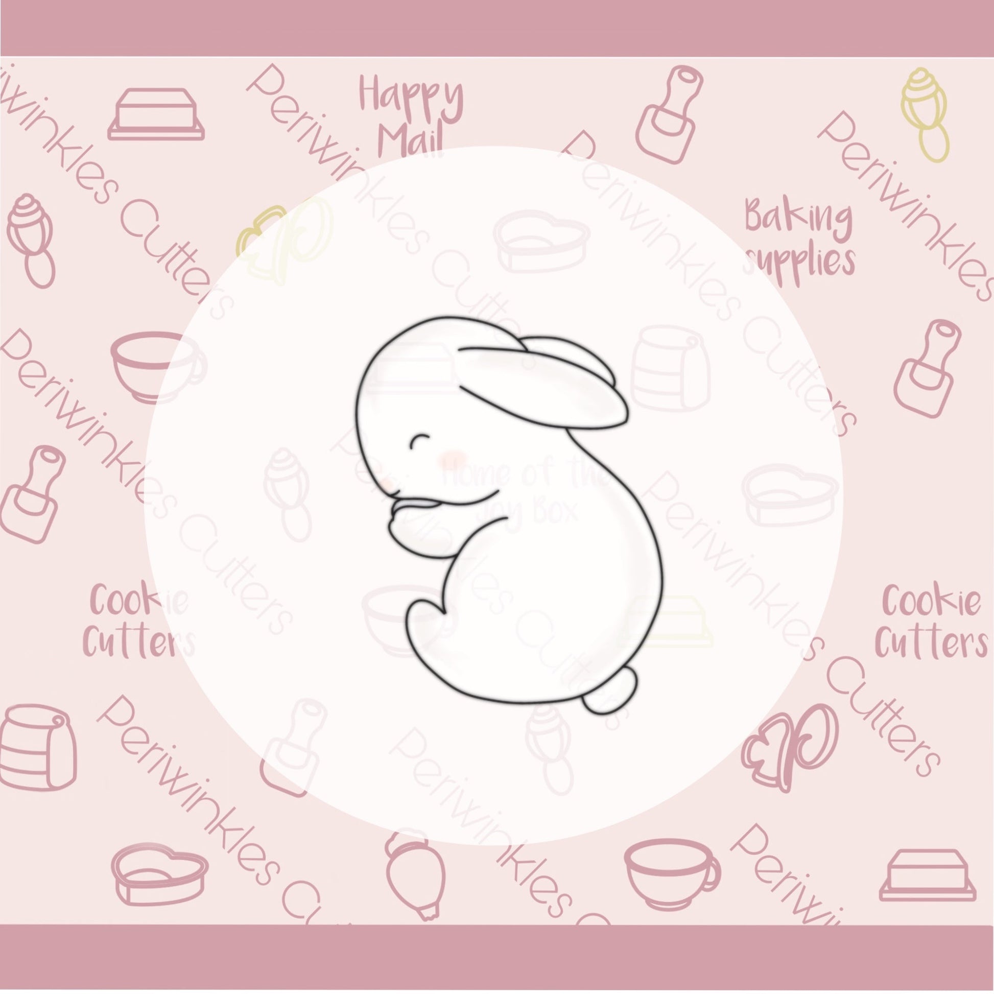 Praying Bunny Set of 2 Cookie Cutter - Periwinkles Cutters