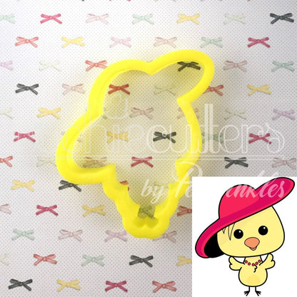 Pretty Chick Cookie Cutter - Periwinkles Cutters