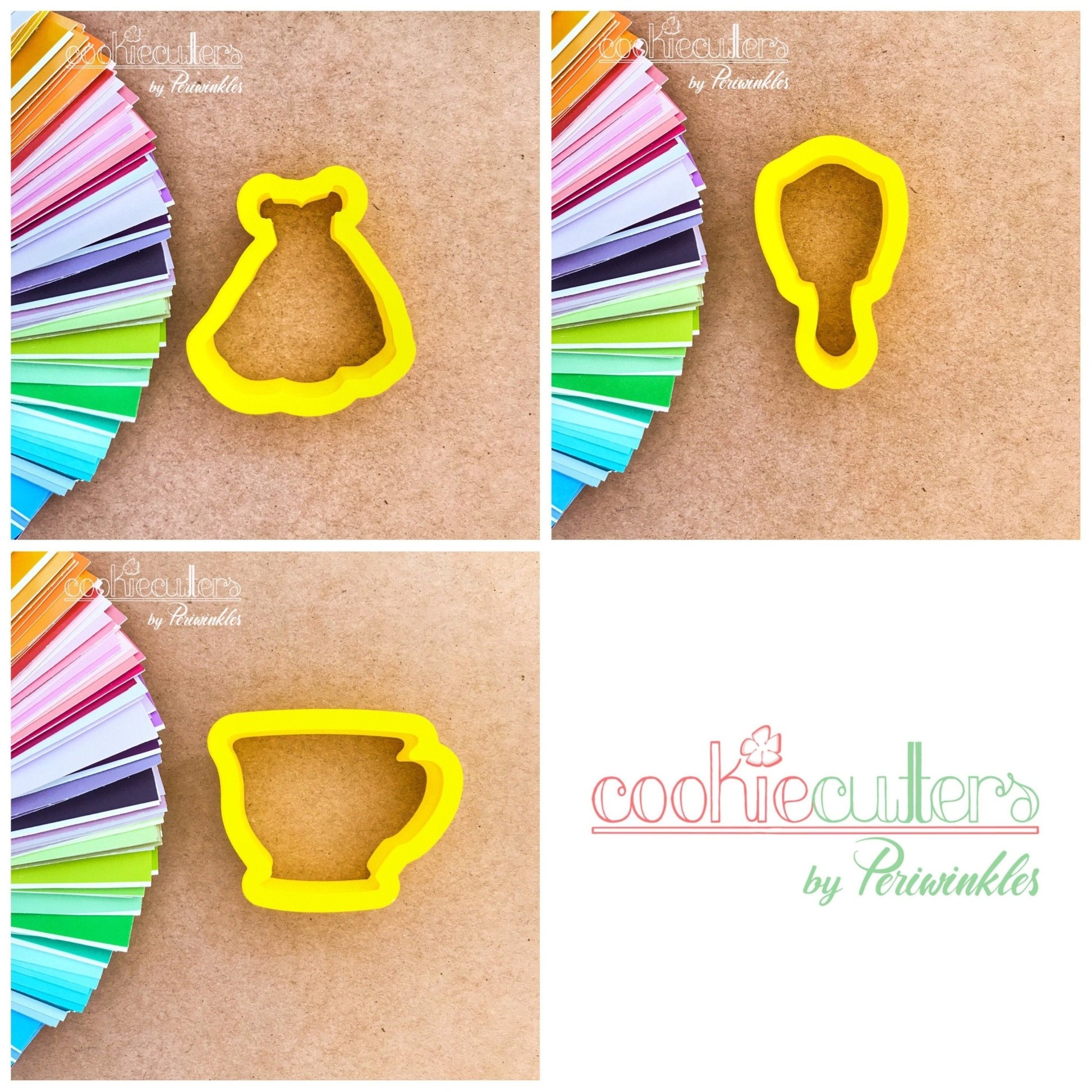 Princess Mirror Cookie Cutter - Periwinkles Cutters