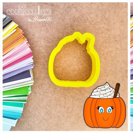 Pumpkin Latte Cookie Cutter - Periwinkles Cutters