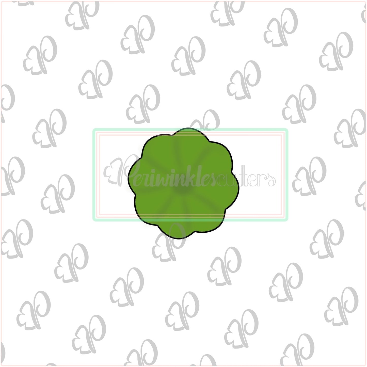 Pumpkin Pie Platter Cookie Cutter - Periwinkles Cutters
