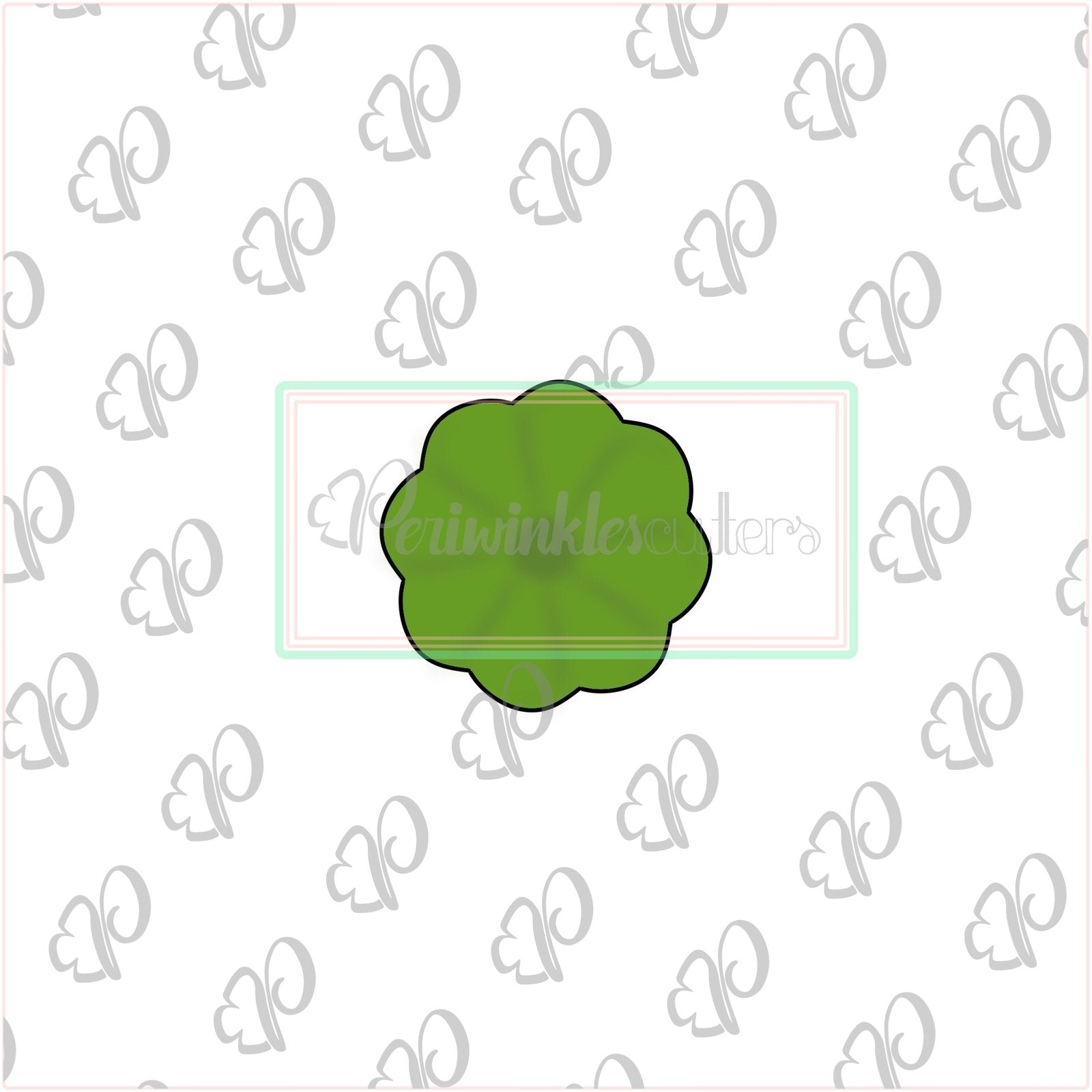 Pumpkin Pie Platter Cookie Cutter - Periwinkles Cutters