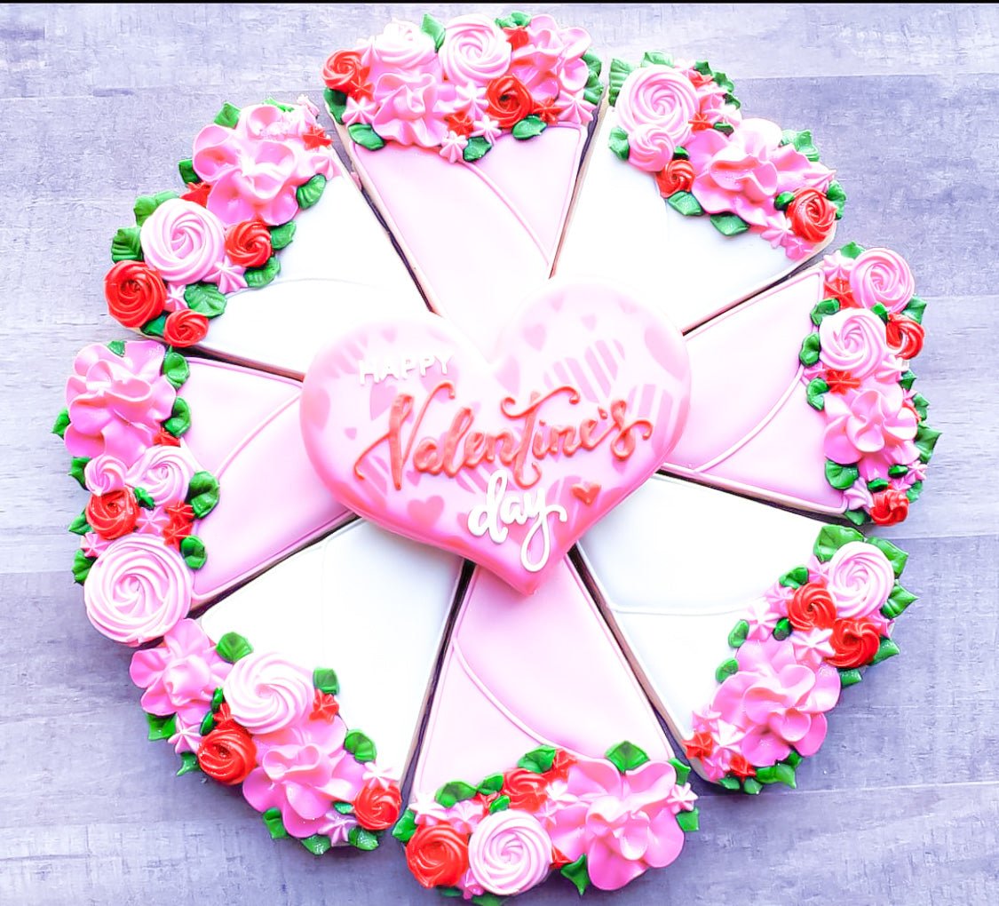 Pumpkin Pie Platter Cookie Cutter - Pizza and Floral platter - Periwinkles Cutters