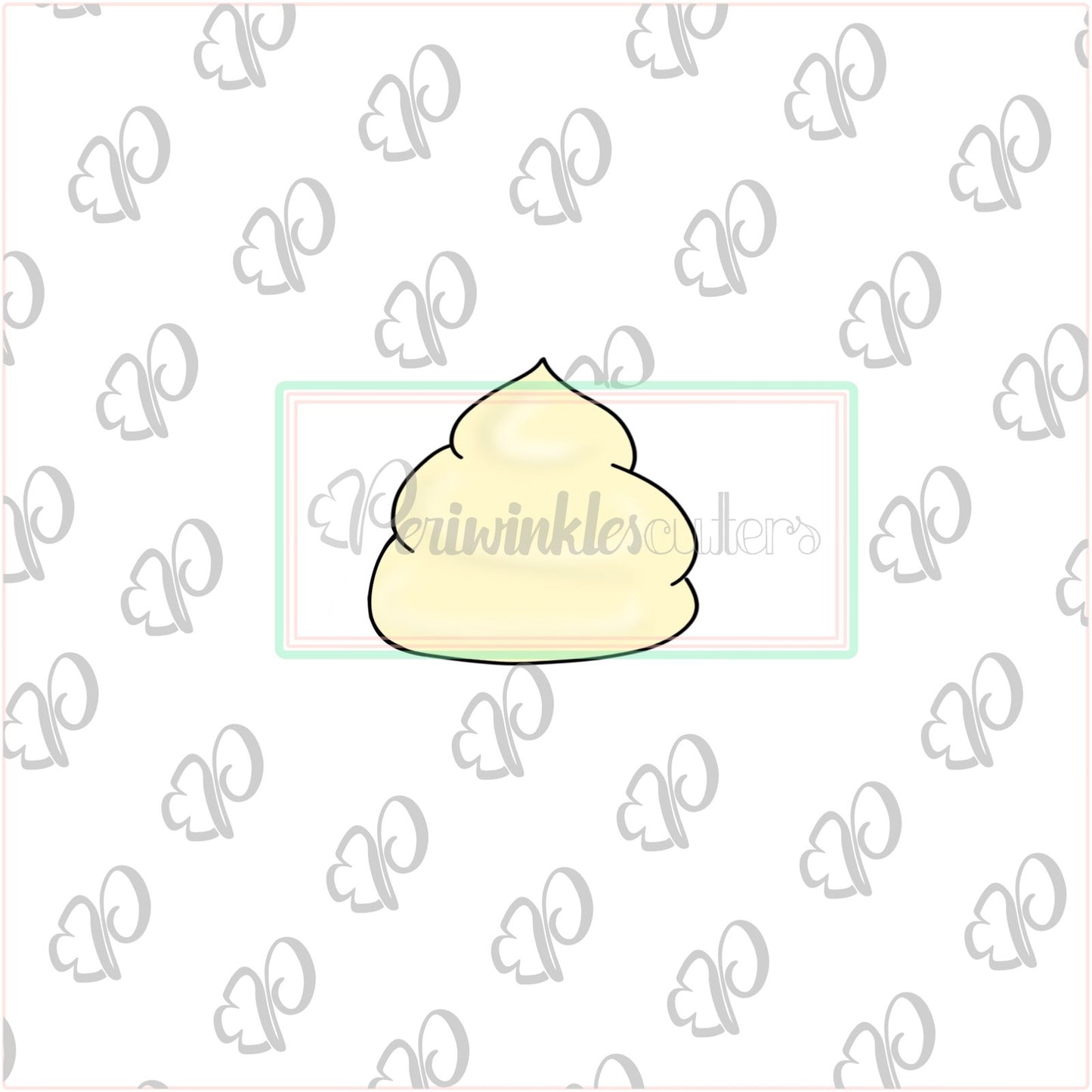 Pumpkin Pie Platter Cookie Cutter - Pizza and Floral platter - Periwinkles Cutters