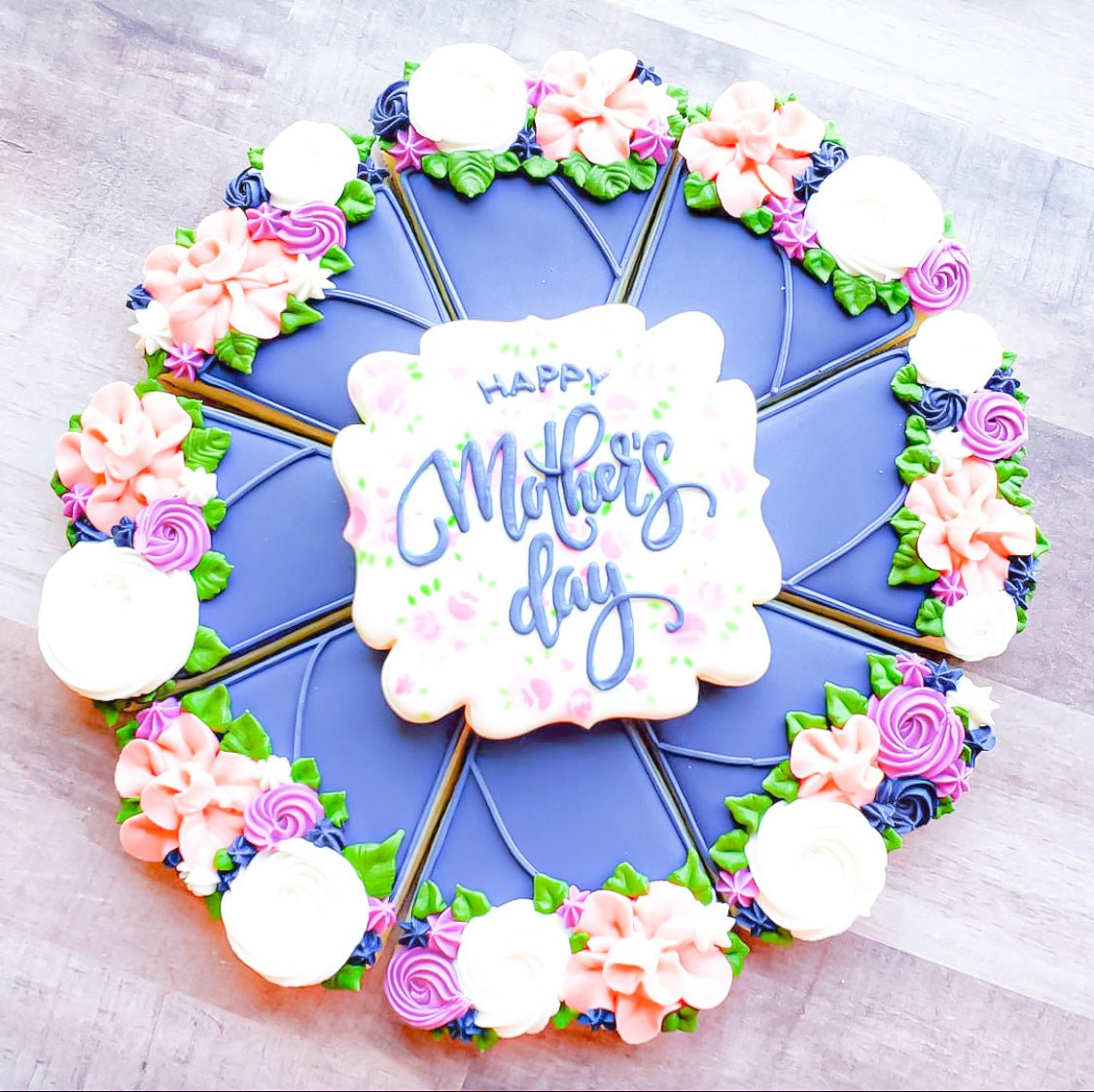 Pumpkin Pie Platter Cookie Cutter - Pizza and Floral platter - Periwinkles Cutters