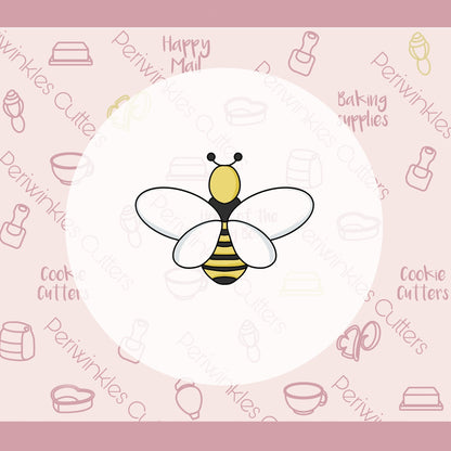 Queen Bee Cookie Cutter - Periwinkles Cutters