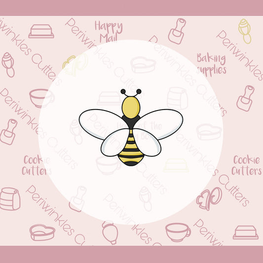 Queen Bee Cookie Cutter - Periwinkles Cutters