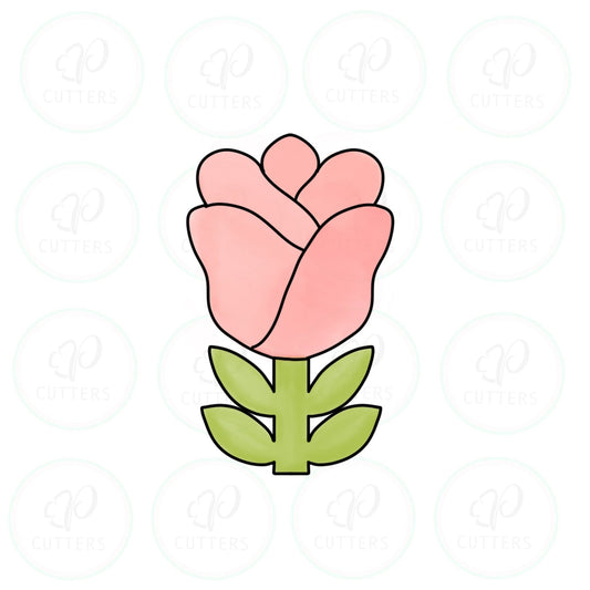 Rose Danish Flower Cookie Cutter - Periwinkles Cutters