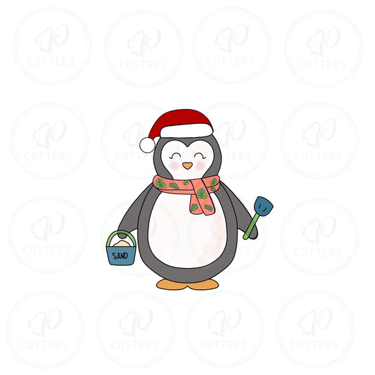 Sand Penguin Cookie Cutter - Periwinkles Cutters