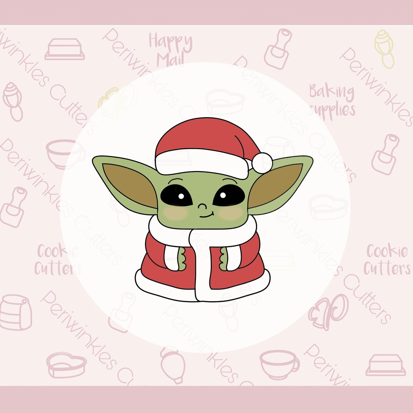Santa Space Child Cookie Cutter - Periwinkles Cutters