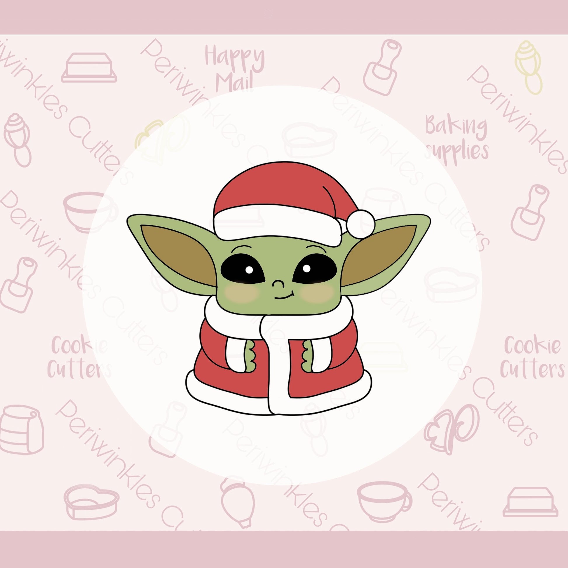 Santa Space Child Cookie Cutter - Periwinkles Cutters