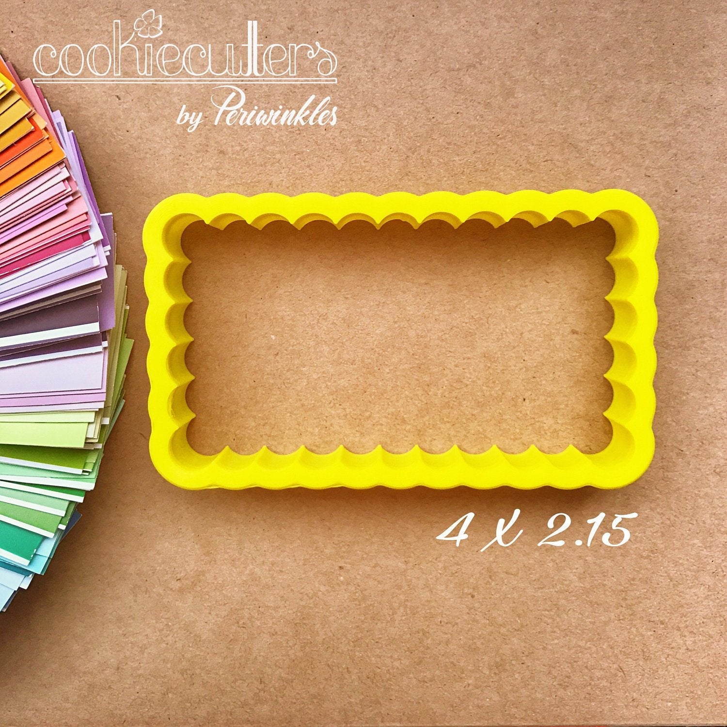 Scallop Frames Cookie Cutter - Periwinkles Cutters