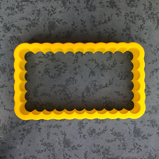 Scallop Frames Cookie Cutter - Periwinkles Cutters