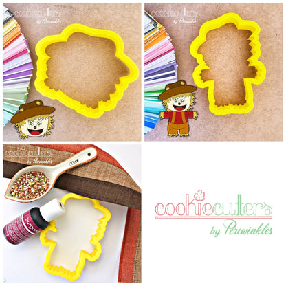 Scarecrow Cookie Cutter - Periwinkles Cutters