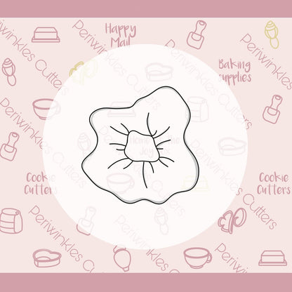 Scrunchie Cookie Cutter - Periwinkles Cutters