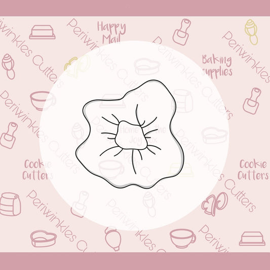 Scrunchie Cookie Cutter - Periwinkles Cutters