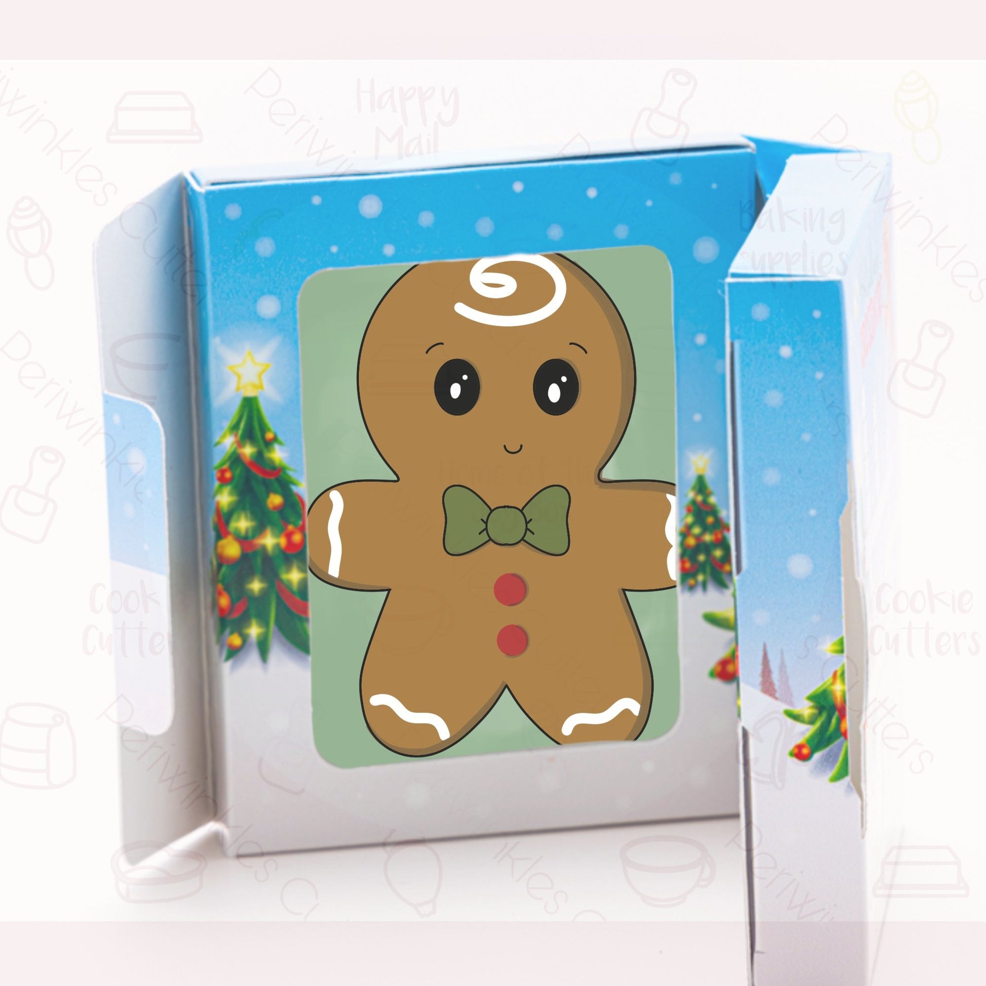 Season Greetings Cookie Cutter Set - Periwinkles Cutters