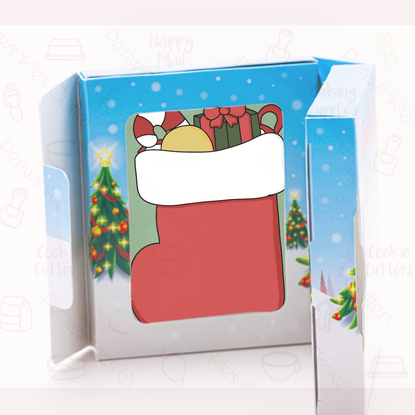 Season Greetings Cookie Cutter Set - Periwinkles Cutters