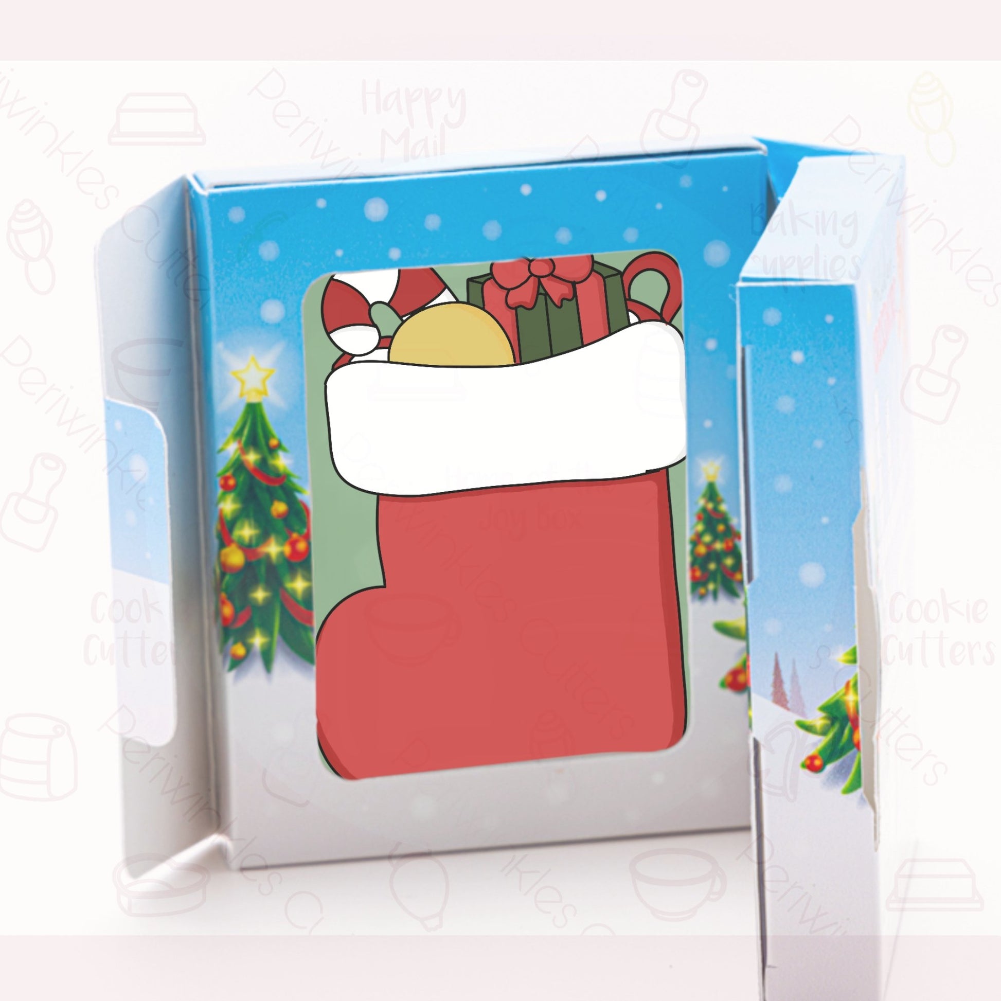 Season Greetings Cookie Cutter Set - Periwinkles Cutters
