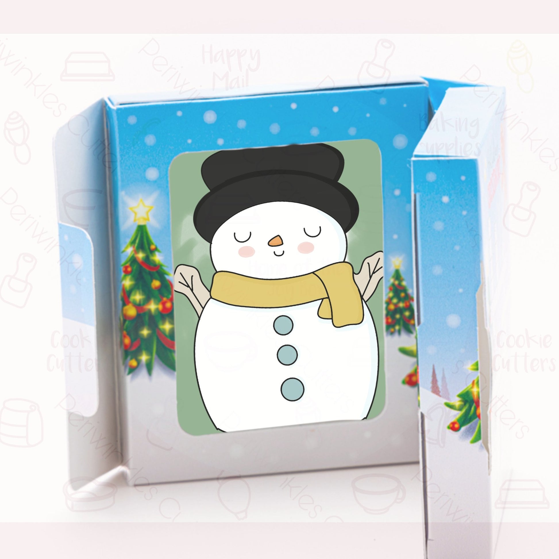Season Greetings Cookie Cutter Set - Periwinkles Cutters