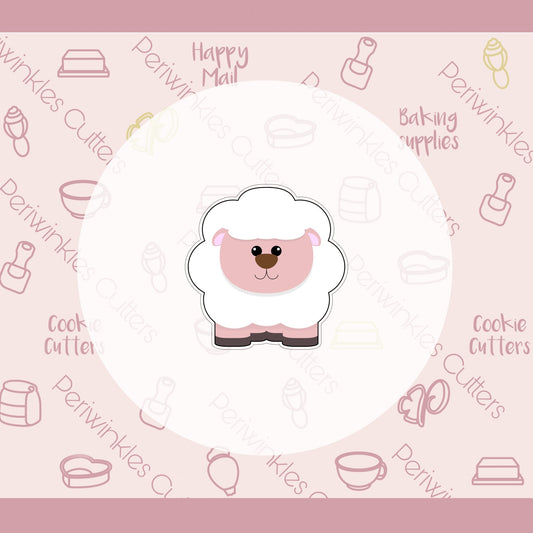 Sheep - Lamb Cookie Cutter - Periwinkles Cutters