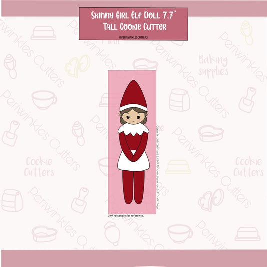Skinny Girl Elf Cookie Cutter - Periwinkles Cutters Cookie Cutter