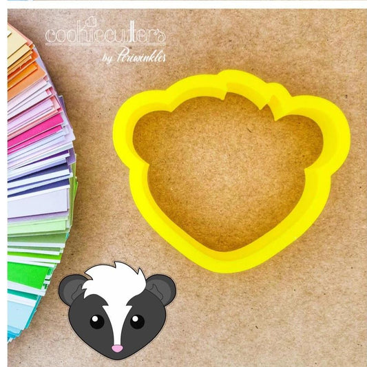 Skunk Cookie Cutter - Periwinkles Cutters
