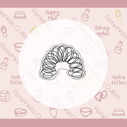 Slinky Toy Cookie Cutter - Periwinkles Cutters
