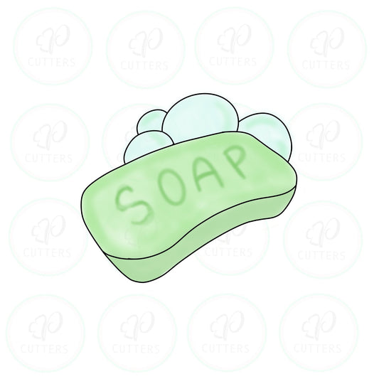 Soap bar Cookie Cutter - Periwinkles Cutters