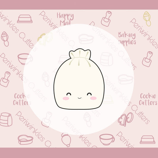 Squish Bao Bun Cookie Cutter - Periwinkles Cutters Cookie Cutter
