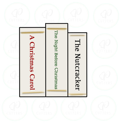 Stack of Books - Periwinkles Cutters