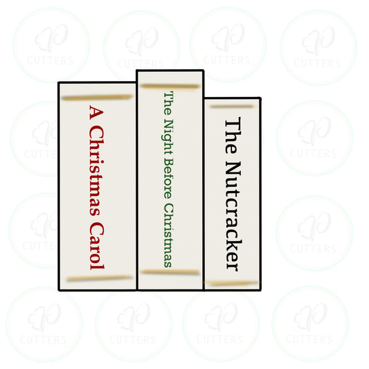 Stack of Books - Periwinkles Cutters