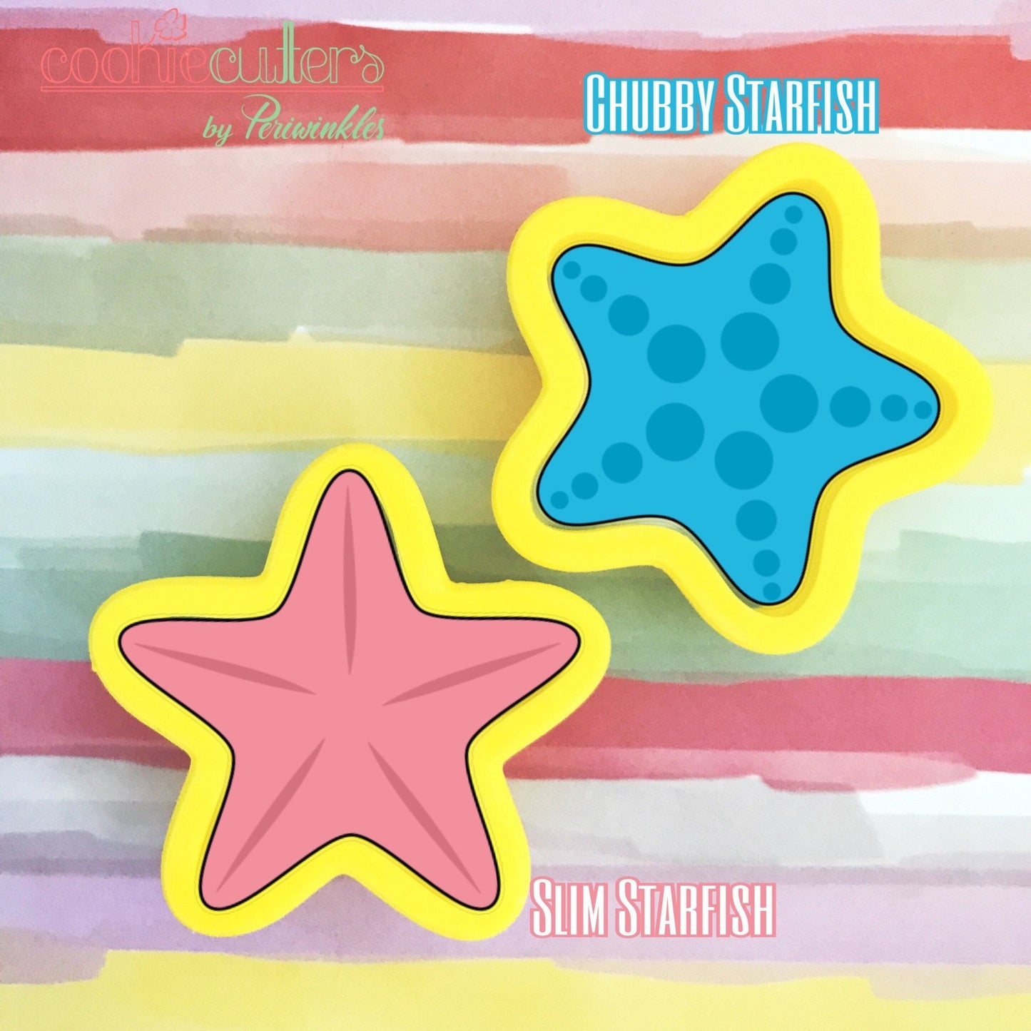 Starfish Cookie Cutter - Periwinkles Cutters