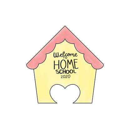 Stay Home House Cookie Cutter - Periwinkles Cutters