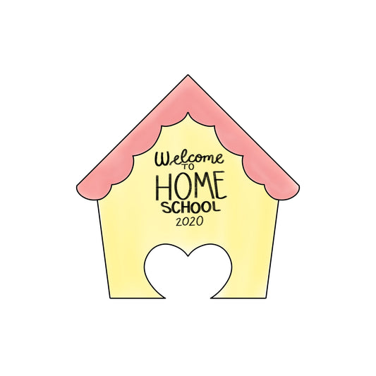 Stay Home House Cookie Cutter - Periwinkles Cutters